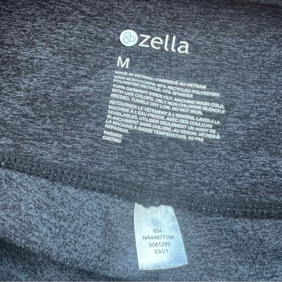 Zella Restore High Waist Soft Cross Band 7/8 Leggings - Picture 6 of 6